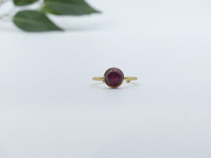 Zeige Details für Ring - Kollektion "Eingefasster Glanz" - rot Bild von Ring - Kollektion "Eingefasster Glanz" - rot