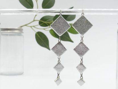 Zeige Details für Ohrringe - Kollektion "Mosaik" - silber Bild von Ohrringe - Kollektion "Mosaik" - silber