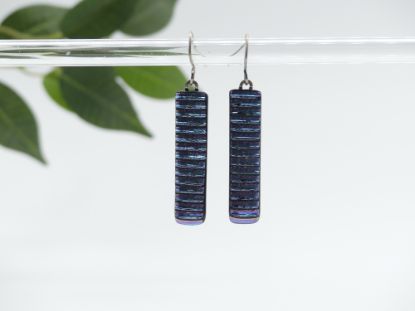 Zeige Details für Ohrringe - Kollektion "Mosaik" - lila/blau Bild von Ohrringe - Kollektion "Mosaik" - lila/blau