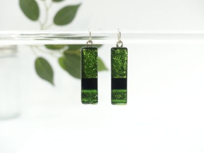 Zeige Details für Ohrringe - Kollektion "Mosaik" - grün Bild von Ohrringe - Kollektion "Mosaik" - grün
