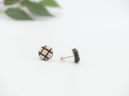 Zeige Details für Ohrstecker - Kollektion "Mosaik" - rosa Bild von Ohrstecker - Kollektion "Mosaik" - rosa