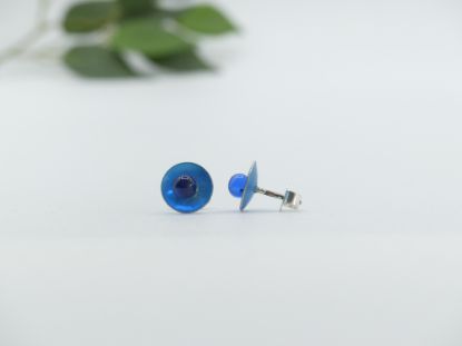 Show details for Ohrstecker - Kollektion "Stellar" - blau Picture of Ohrstecker - Kollektion "Stellar" - blau