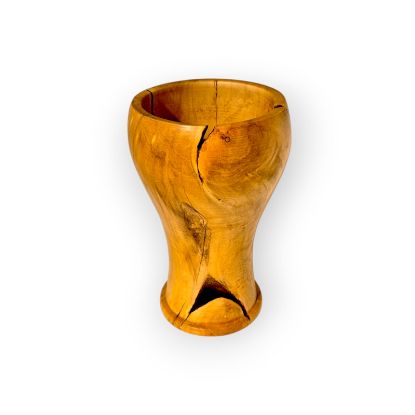 Zeige Details für Holzvase gedrechselt Bild von Holzvase gedrechselt