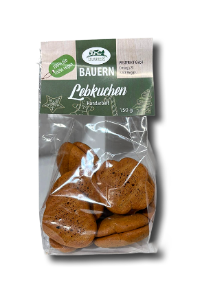 Show details for Bio Bauern Lebkuchen 150g vegan Picture of Bio Bauern Lebkuchen 150g vegan