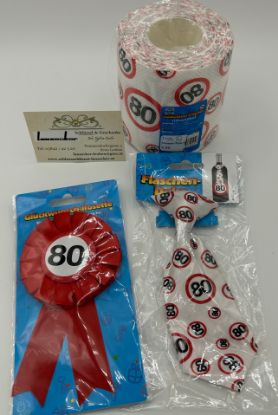 Zeige Details für Geschenkset zum 80. Geburtstag Bild von Geschenkset zum 80. Geburtstag