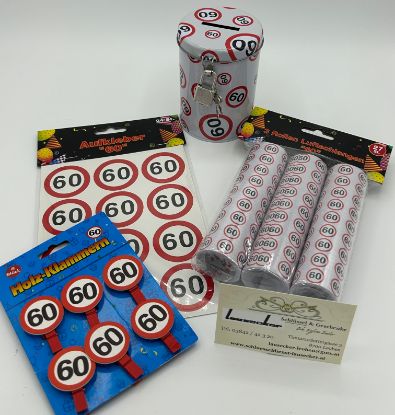 Zeige Details für Geschenkset zum 60. Geburtstag Bild von Geschenkset zum 60. Geburtstag