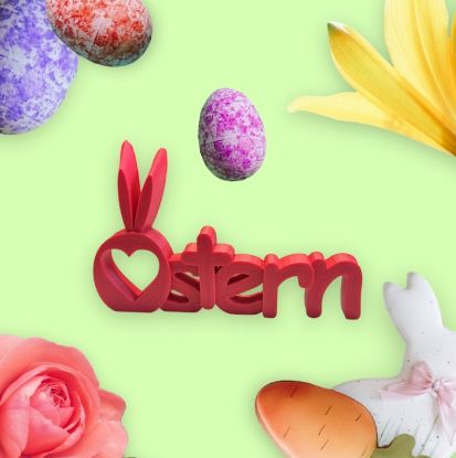 Zeige Details für Schriftzug "Ostern" Bild von Schriftzug "Ostern"
