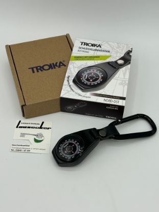 Show details for Kompass mit Karabiner Schlüsselanhänger Troika Picture of Kompass mit Karabiner Schlüsselanhänger Troika