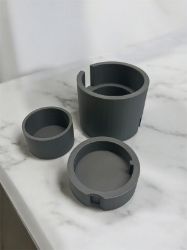 Bild von Mundstückhalter für 2 Mundstücke, 1 Schalldämpfer und Getränkehalter