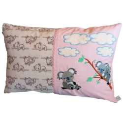 Bild von Personalisierbares Geburtskissen - Koalaliebe