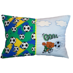 Bild von Personalisierbares Geburtskissen - Fußball