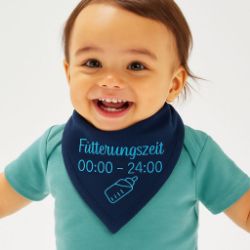 Bild von Bio-Baby-Lätzchen aus zertifizierter Baumwolle – weich, saugstark und sicher