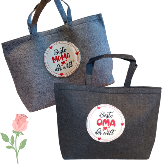 Picture of Filztasche "Beste Mama/Oma"