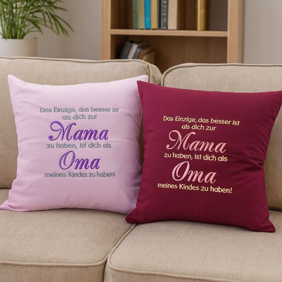 Picture of Wunderschönes Kissen Mama/Oma