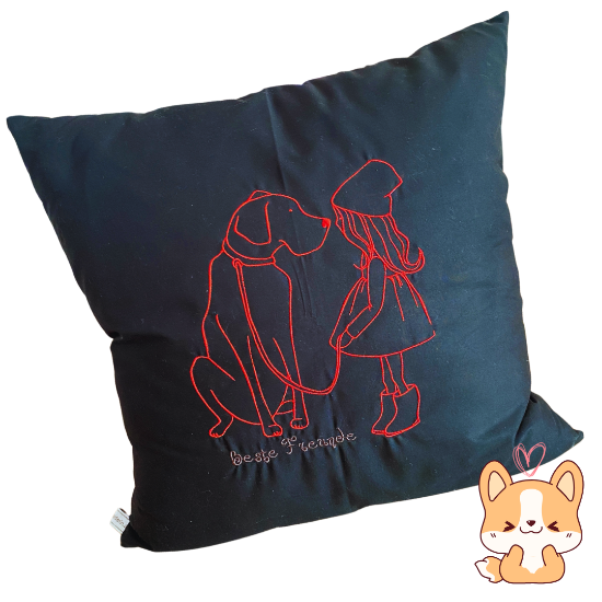 Bild von Beste Freunde – Kissen für Herzensverbindungen