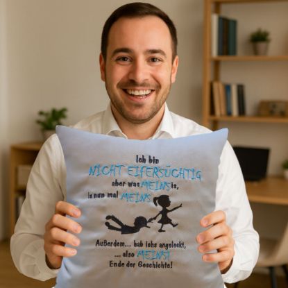 Bild von Lustiges Kissen "MEINS"