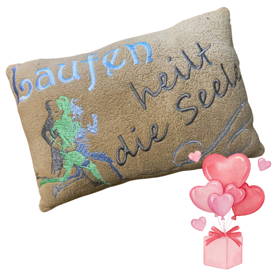 Picture of Laufen heilt die Seele – Motivkissen