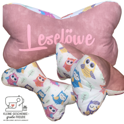 Bild von  Leseknochen „Leselöwe“ – Frisch, farbenfroh & funktional