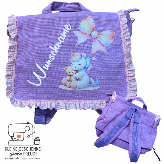 Bild von Kindergartenrucksack "Einhorn"