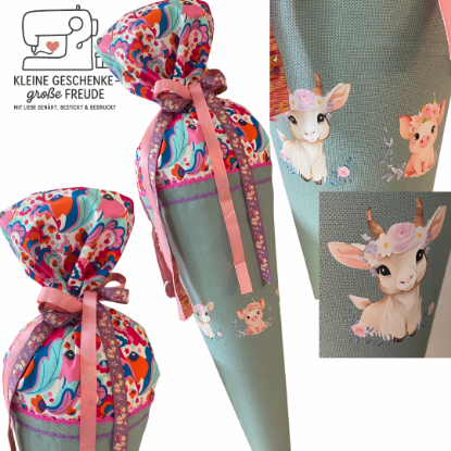Bild von Personalisierbare Schultüte Bauernhofliebe