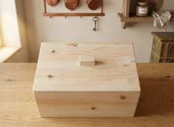 Bild von Zirbenholz Brotbox groß